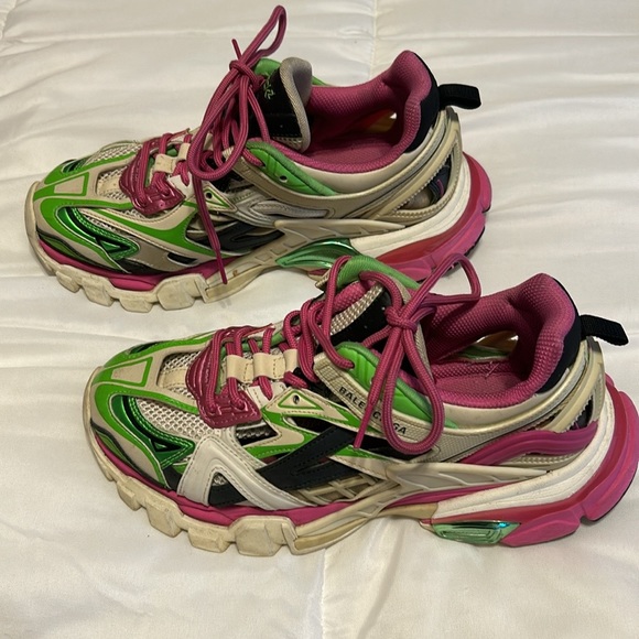 Authentic Balenciaga Track 2 Trainers Sneakers - Picture 2 of 13